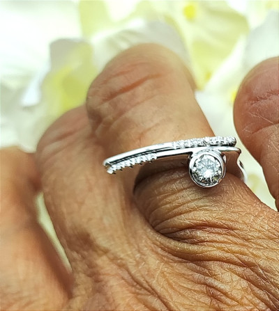 Da solitario ad anello Mamma&Figlia