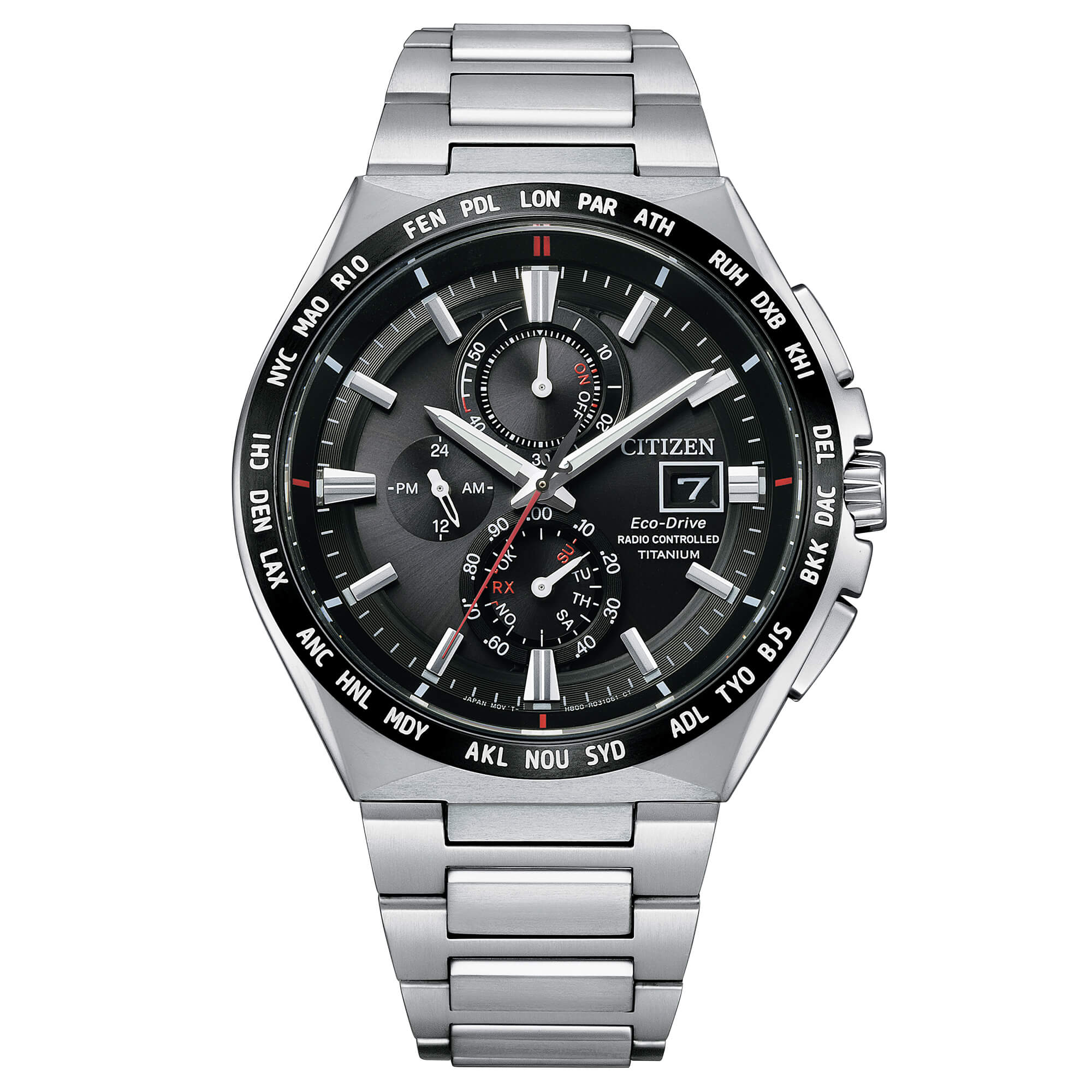 Citizen Radiocontrollato H800 Sport SuperTitanio 