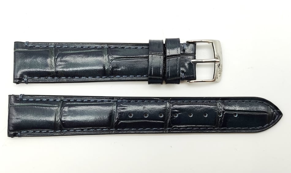 Cinturino cuoio alligatore