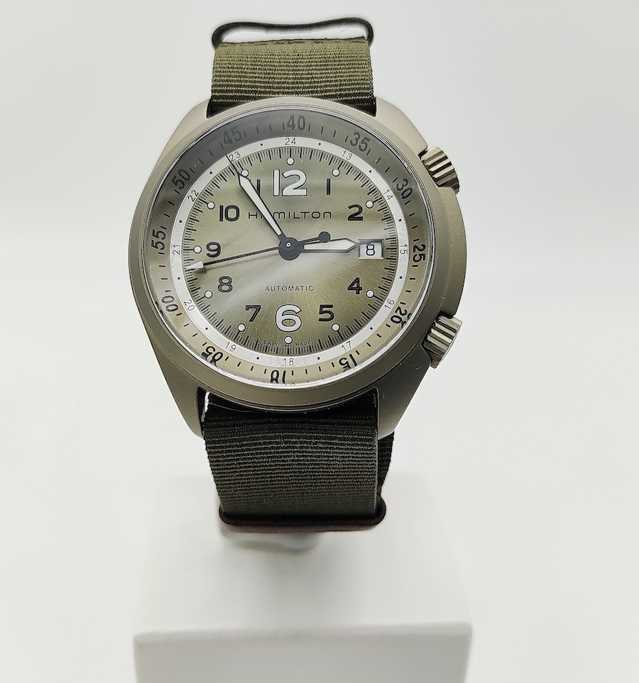 Hamilton Hamilton Khaki Aviation Pilot Pioneer