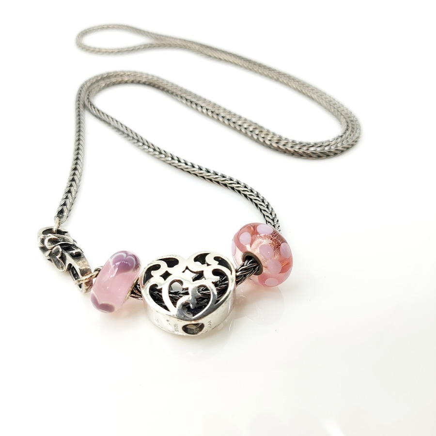 TROLLBEADS Collana Cuore di Mamma